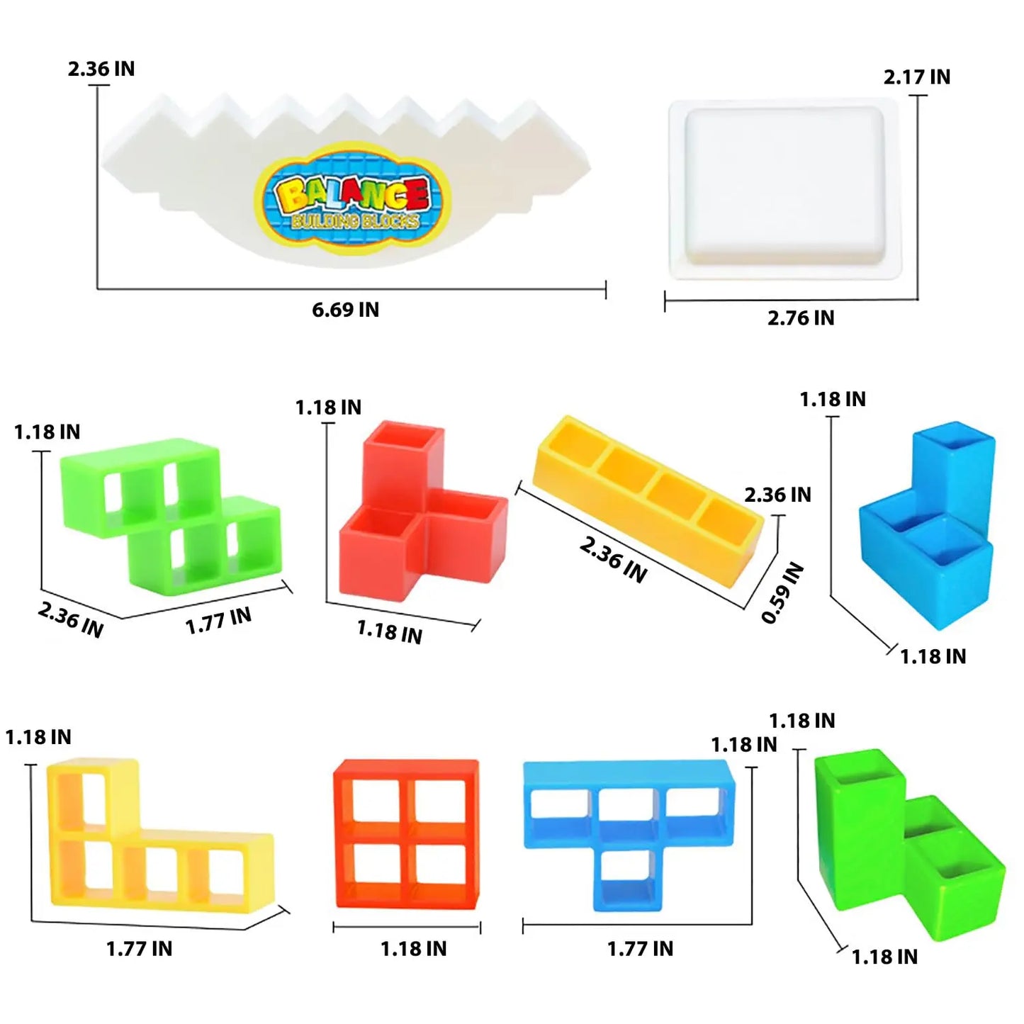 Tower Balance Spiel Tetris Blockr Kinder Indoor Tetris Brettspiele für Erwachsene und FamiStacking Spielzeug Fun Party Spiele fo