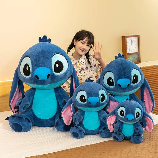 30/40/55CM Interstellar Baby Station Stitch Doll Large Stitch Rag Doll Plush Toy Children Accompany Holiday Gifts