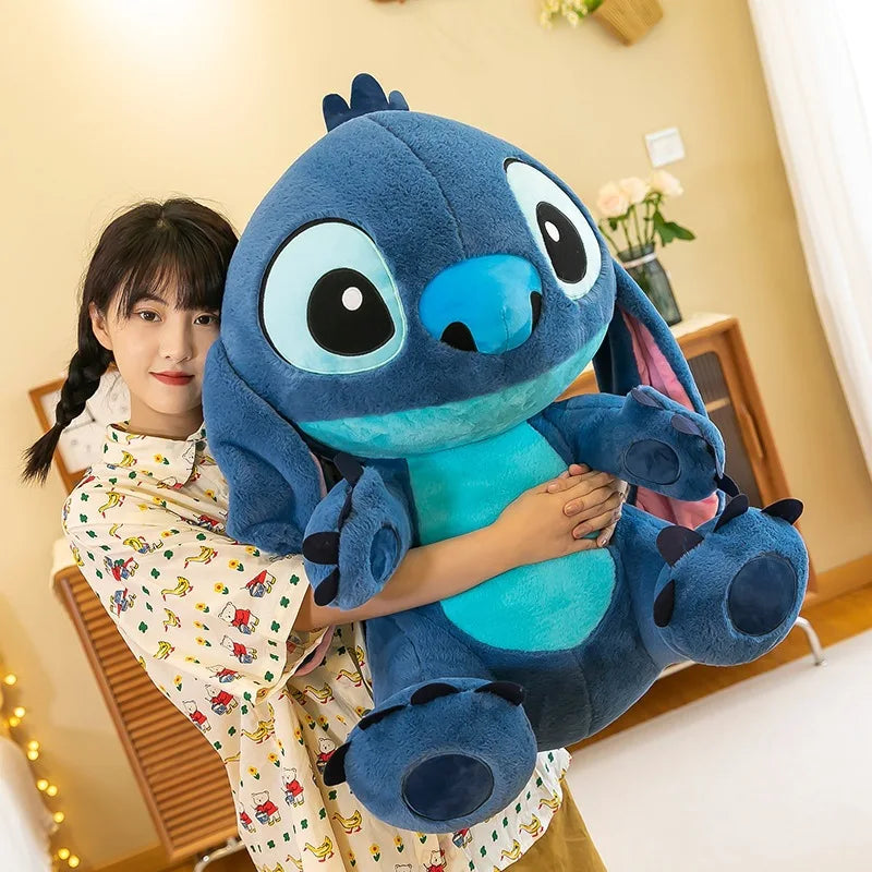 30/40/55CM Interstellar Baby Station Stitch Doll Large Stitch Rag Doll Plush Toy Children Accompany Holiday Gifts