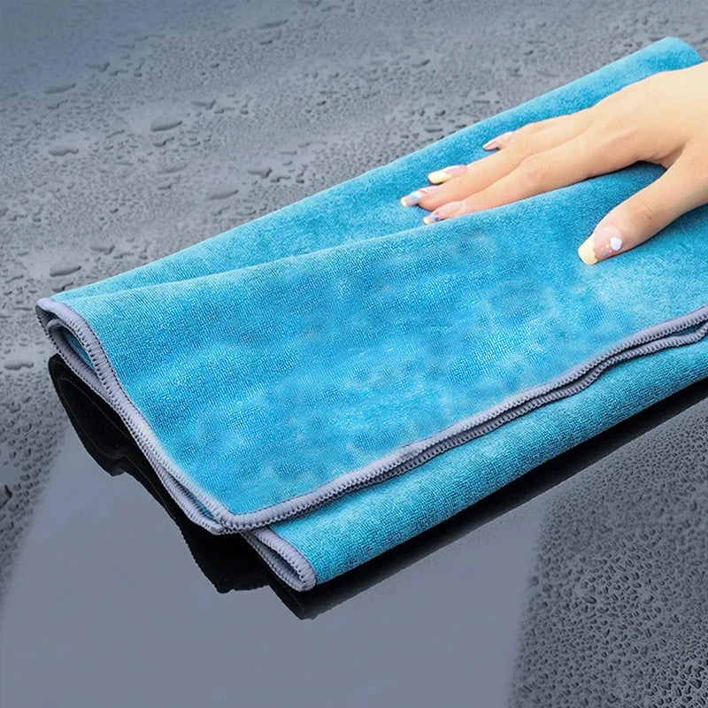 Advanced Car Wash Towel Wipe Cloth Does Not Remove Wool Superfine Fiber Double Sided Short Wool Drying Auto Waxing Special Care